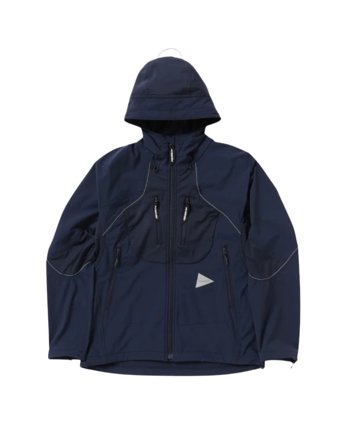 Темно-Синяя эластичная походная куртка And Wander, синий
Темно-Синяя эластичная походная куртка And Wander, синий