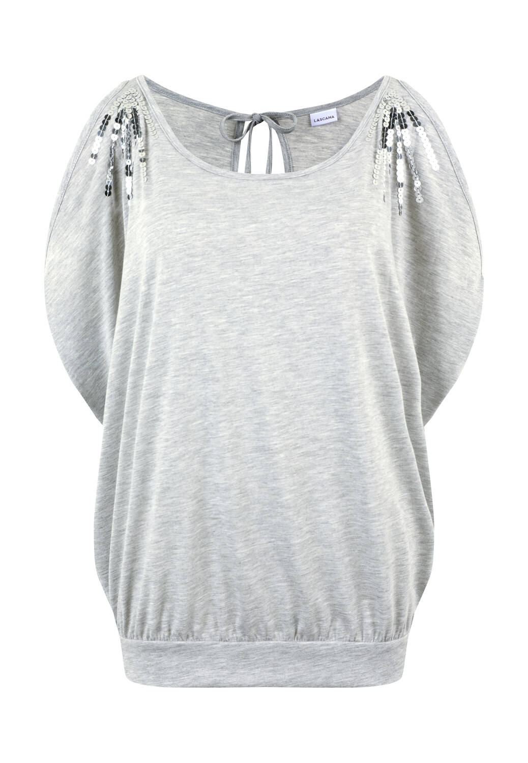 Футболка LASCANA Strand, цвет grau-meliert
Футболка LASCANA Strand, цвет grau-meliert