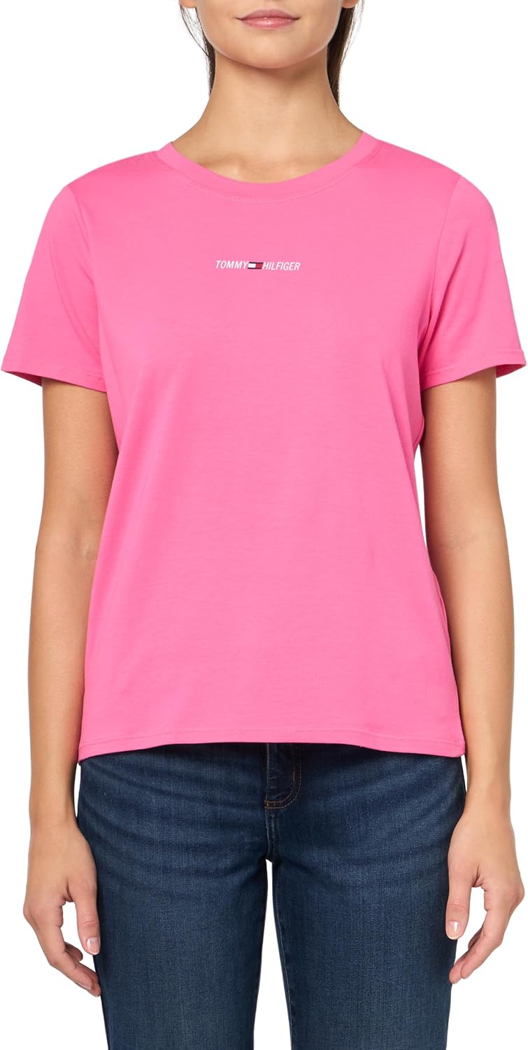 Женская футболка с микрологотипом Tommy Hilfiger, Sangria, Красный, Женская футболка с микрологотипом Tommy Hilfiger, Sangria
Женская футболка с микрологотипом Tommy Hilfiger, Sangria, Красный, Женская футболка с микрологотипом Tommy Hilfiger, Sangria