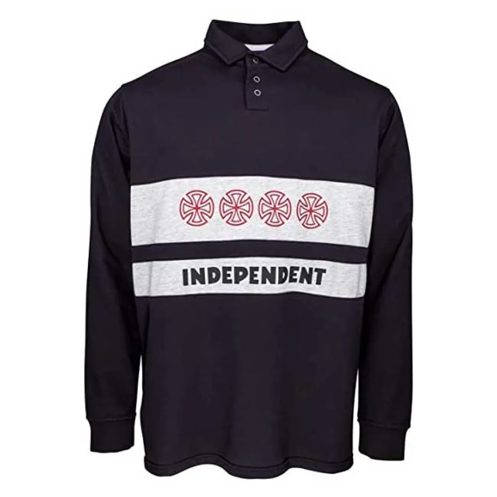 Поло с длинным рукавом Independent Crosses, черный
Поло с длинным рукавом Independent Crosses, черный