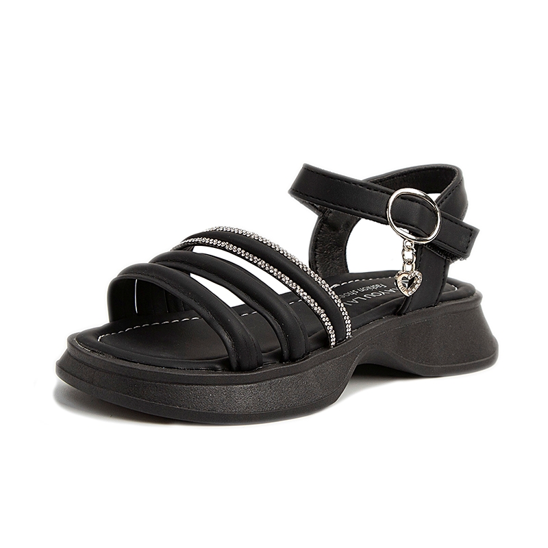 Сандалии детские, устойчивые к истиранию YUZHAOLIN, черный
Сандалии детские, устойчивые к истиранию YUZHAOLIN, черный