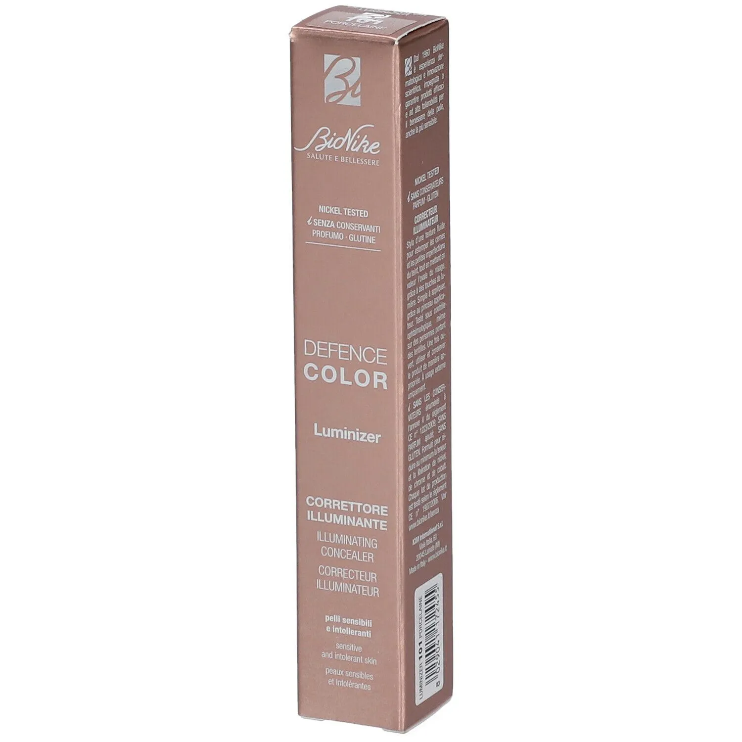 Bionike Defense Color Luminizer Corrector 101 Porcelain 2 мл Осветляющий
Bionike Defense Color Luminizer Corrector 101 Porcelain 2 мл Осветляющий