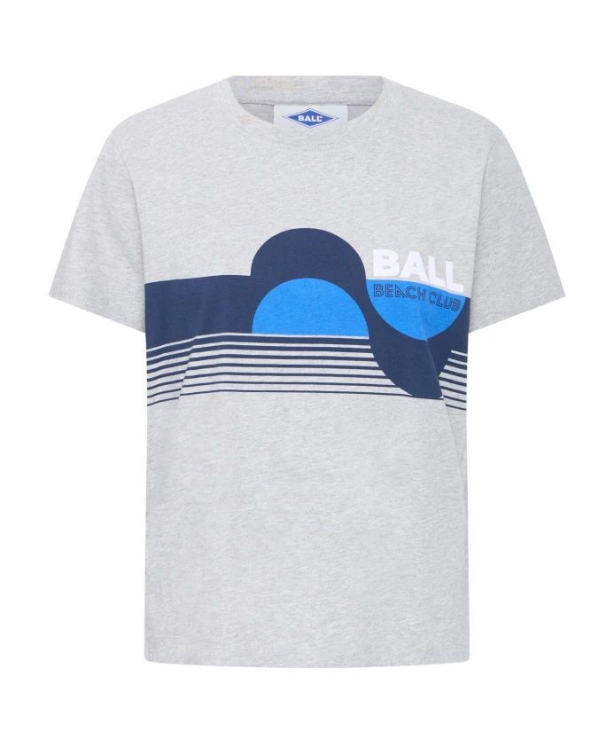 Футболка с принтом - серая меланжевая Ball, серый
Футболка с принтом - серая меланжевая Ball, серый
