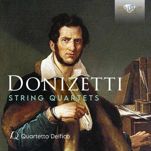 CD диск Donizetti / Quartetto Delfico: String Quartets
CD диск Donizetti / Quartetto Delfico: String Quartets