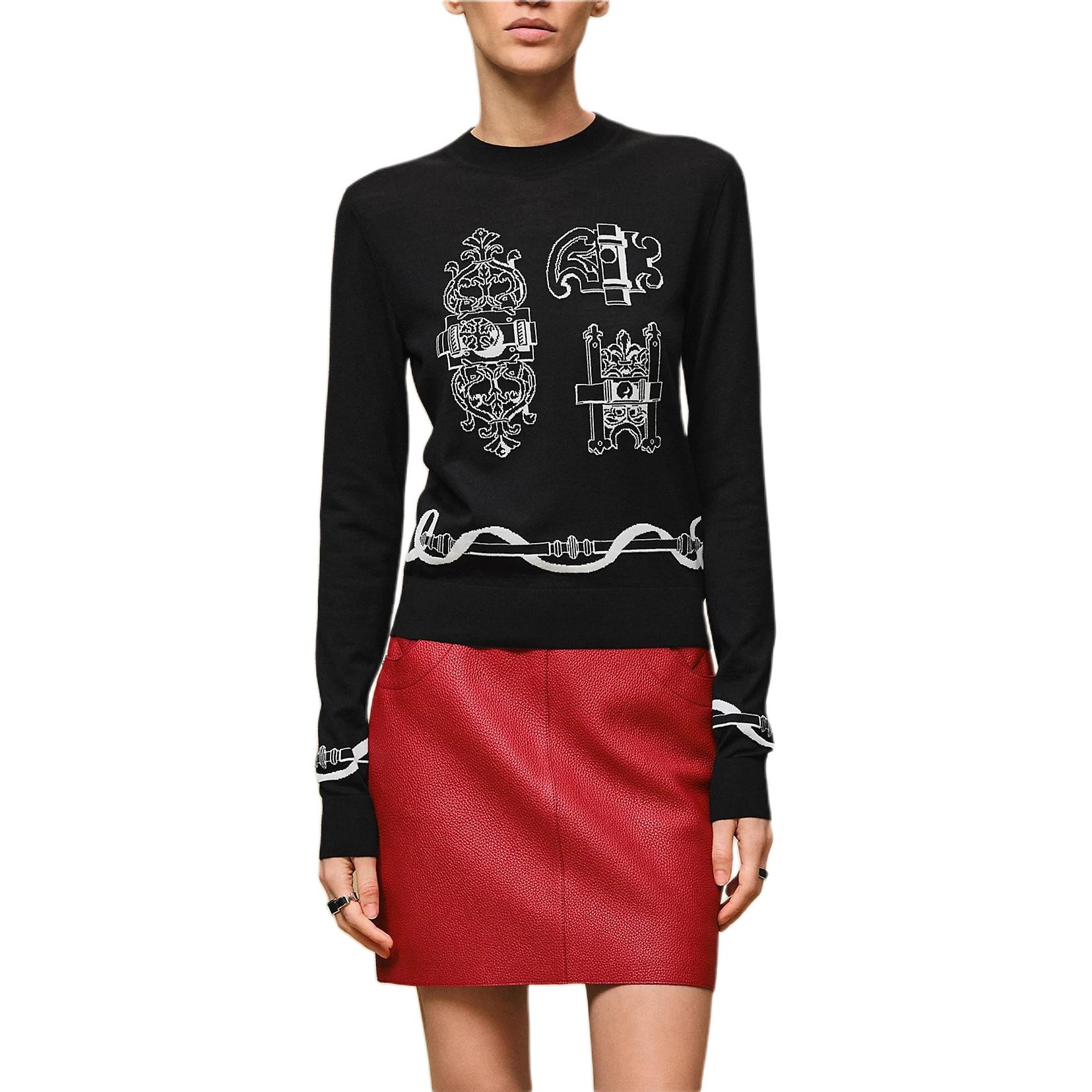 HERMES Свитер Women's Black Crew Neck Moderate Others
HERMES Свитер Women's Black Crew Neck Moderate Others