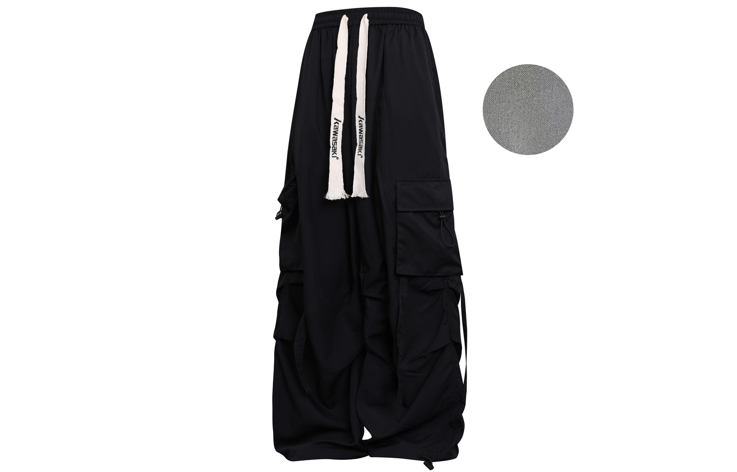 Повседневные брюки Unisex Kawasaki, черный
Повседневные брюки Unisex Kawasaki, черный