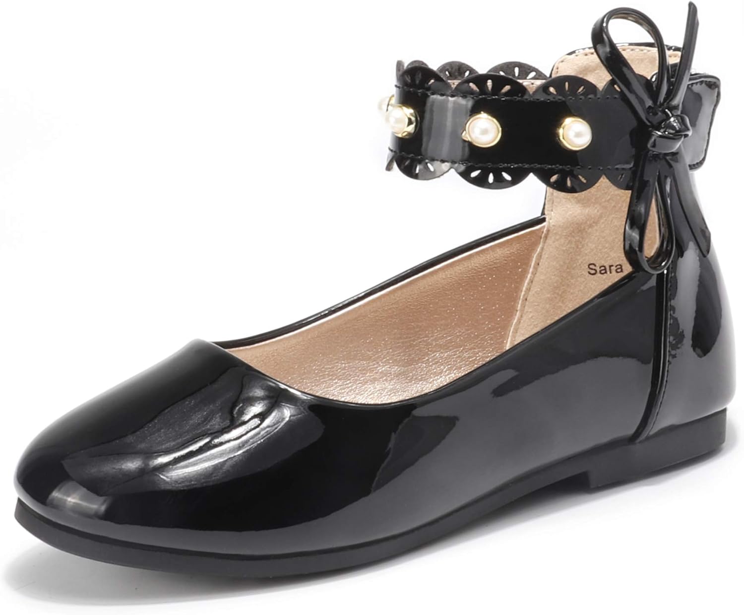 Детские туфли PANDANINJIA для девочек, балетки Mary Jane с жемчугом, свадебные и праздничные туфли с цветами, на вечеринку, причастие, с ремешком на щиколотке для малышей, детей и подростков, черный
Детские туфли PANDANINJIA для девочек, балетки Mary Jane с жемчугом, свадебные и праздничные туфли с цветами, на вечеринку, причастие, с ремешком на щиколотке для малышей, детей и подростков, черный