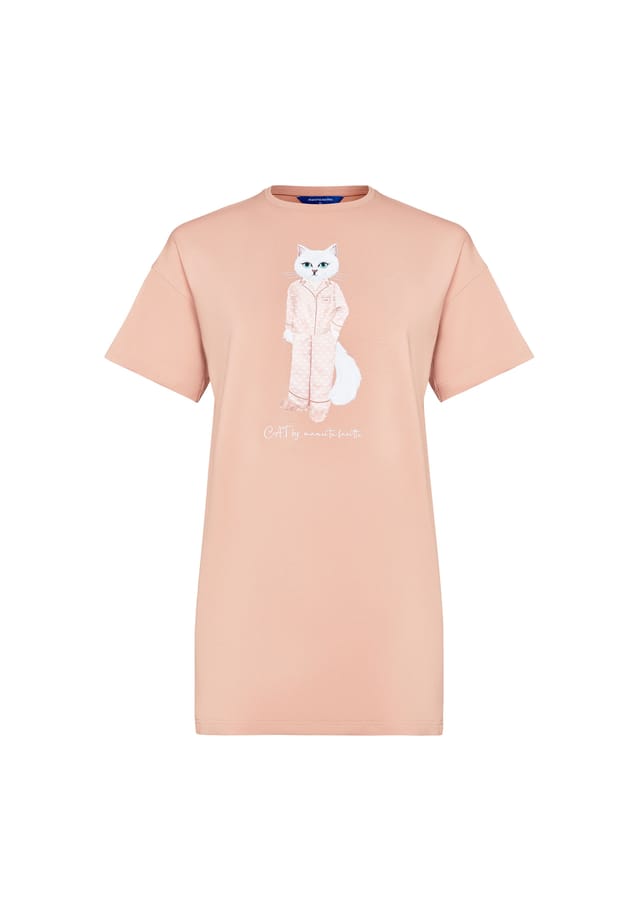 Рубашка платье пижама кошка Cat By Manii'Ta Lacitta, розовый
Рубашка платье пижама кошка Cat By Manii'Ta Lacitta, розовый