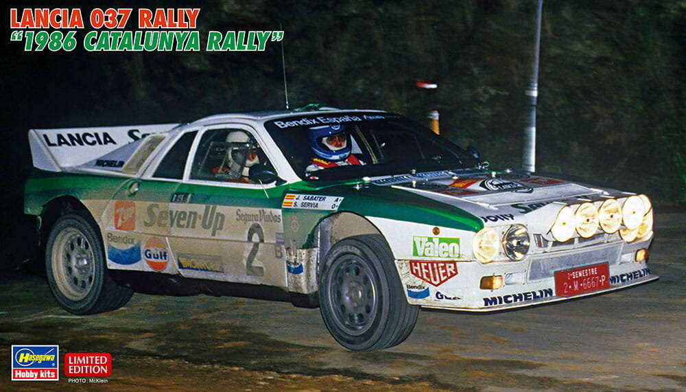 Lancia 037 Rally (Ралли Каталонии 1986 г.) 1:24 Хасегава 20566 HASEGAWA
Lancia 037 Rally (Ралли Каталонии 1986 г.) 1:24 Хасегава 20566 HASEGAWA