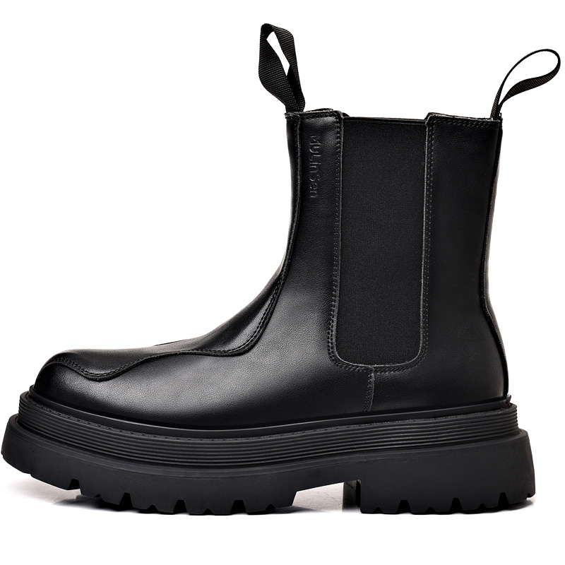 Mulinsen Короткие мужские ботинки челси, черные
Mulinsen Короткие мужские ботинки челси, черные