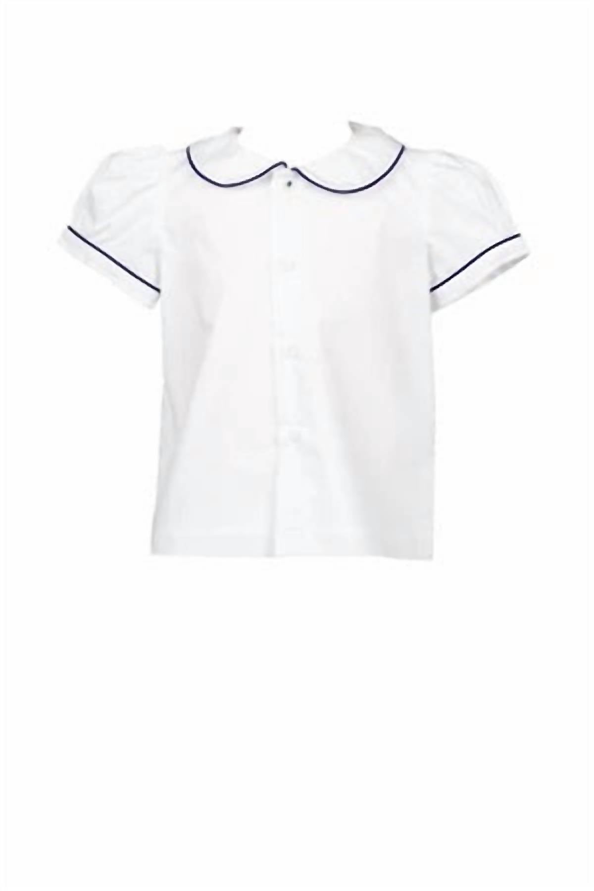 Детская рубашка Francois в горошек белая THE PROPER PEONY
Детская рубашка Francois в горошек белая THE PROPER PEONY