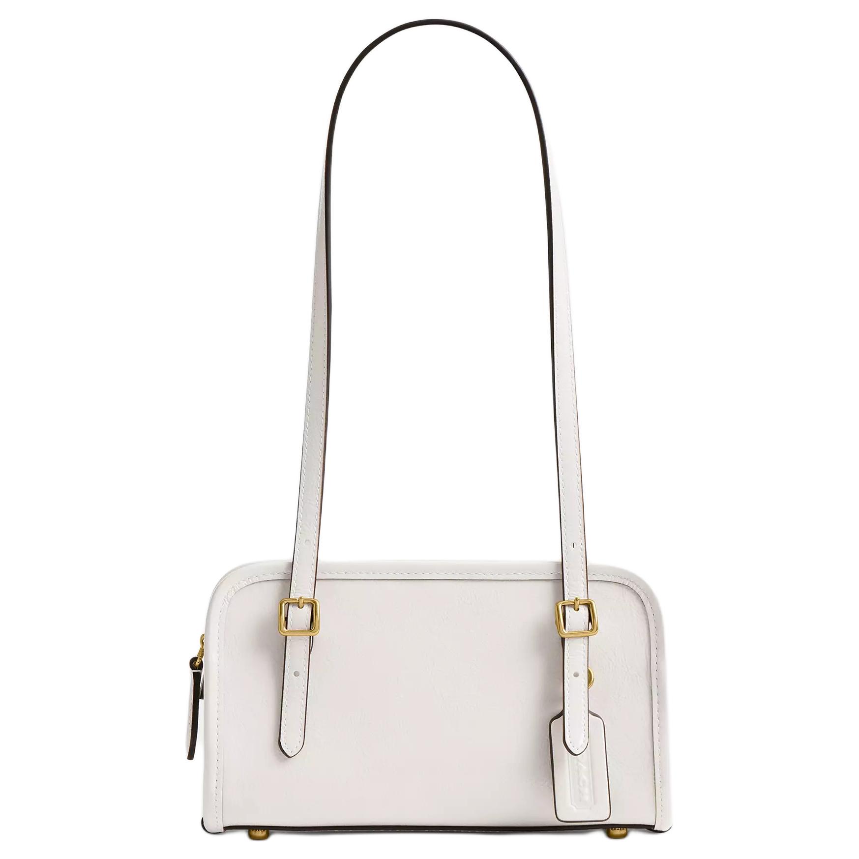 COACH Кросс-боди из состаренной кожи малый женский латунь и белый мел
COACH Кросс-боди из состаренной кожи малый женский латунь и белый мел