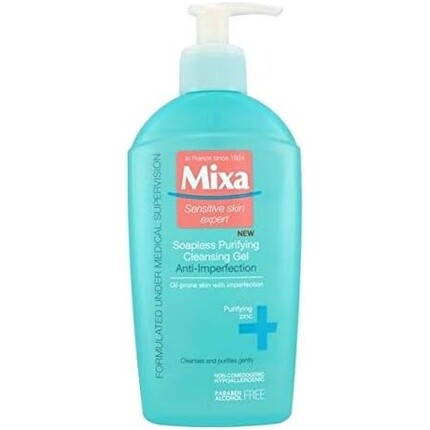 Очищающий гель 200мл, Mixa 
Очищающий гель 200мл, Mixa