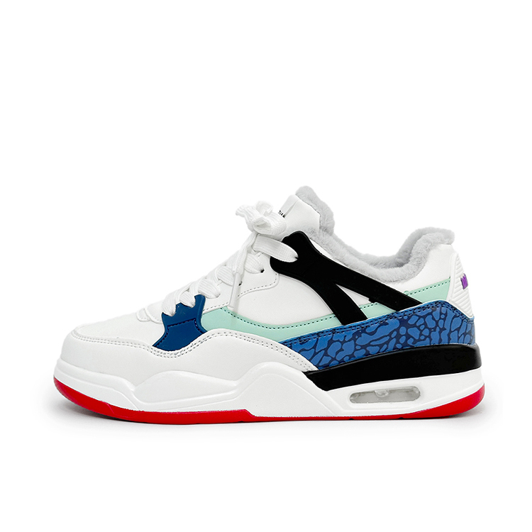 LIANGHUO Термоустойчивые нескользящие и износостойкие низкие скейтерские кроссовки унисекс белые с бело-сине-красной флисовой подкладкой, цвет White Blue Red Fleece-Lined
LIANGHUO Термоустойчивые нескользящие и износостойкие низкие скейтерские кроссовки унисекс белые с бело-сине-красной флисовой подкладкой, цвет White Blue Red Fleece-Lined