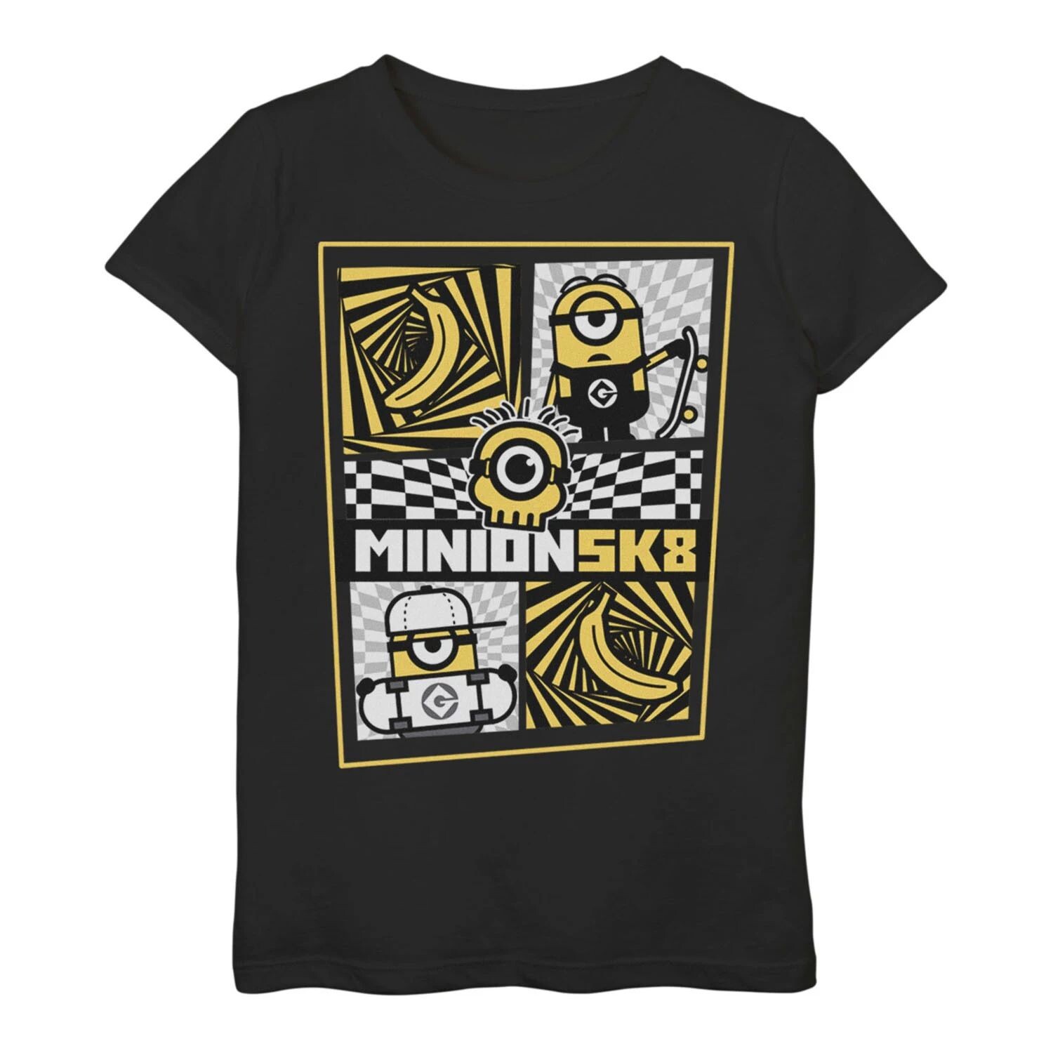 Футболка Minions SK8 с абстрактной вставкой и логотипом для девочек от 3 до 16 лет Licensed Character
Футболка Minions SK8 с абстрактной вставкой и логотипом для девочек от 3 до 16 лет Licensed Character