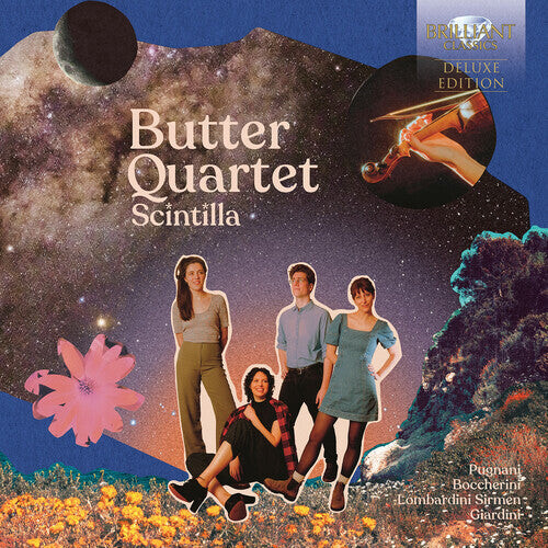 CD диск Boccherini / Giardini / Butter Quartet: Boccherini, Giardini, Pugnani & Sirmen: Scintilla - Early Italian String Quartets (Deluxe)
CD диск Boccherini / Giardini / Butter Quartet: Boccherini, Giardini, Pugnani & Sirmen: Scintilla - Early Italian String Quartets (Deluxe)