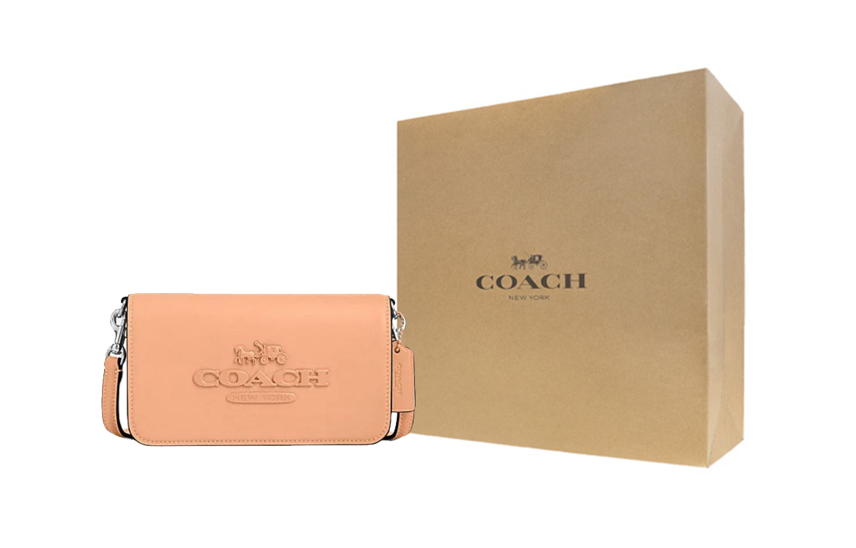 Coach Женская сумка через плечо из коровьей кожи, маленькая, выцветший розовый оттенок
Coach Женская сумка через плечо из коровьей кожи, маленькая, выцветший розовый оттенок