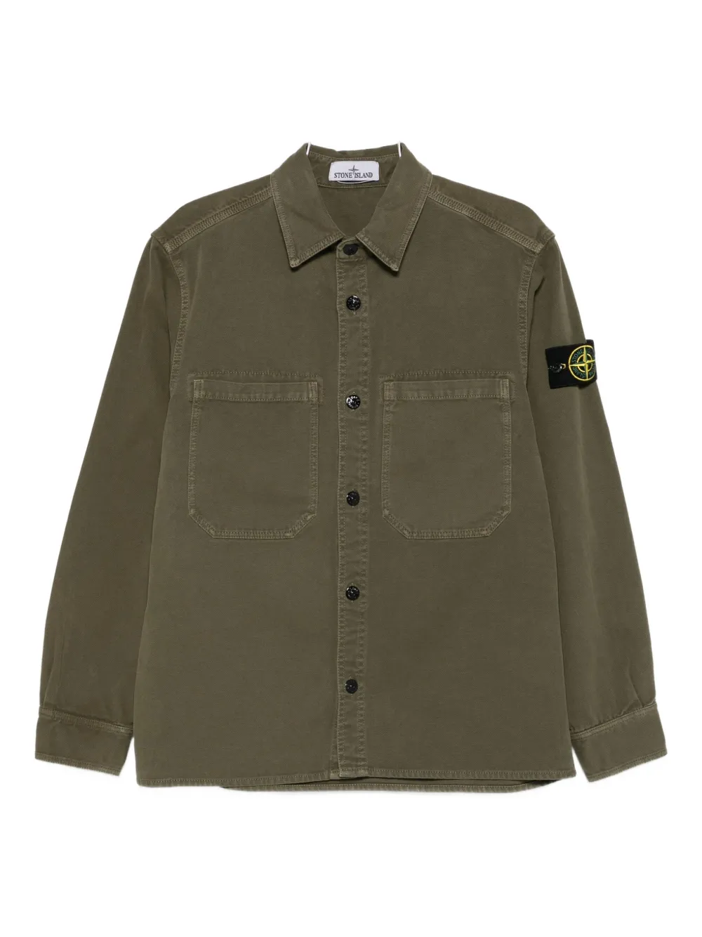 Рубашка с нашивкой-компасом Stone Island, зеленый
Рубашка с нашивкой-компасом Stone Island, зеленый