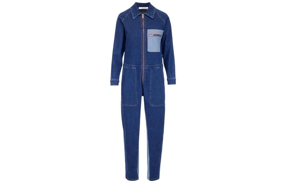 See By Chloe Женское боди с синим лацканом
See By Chloe Женское боди с синим лацканом