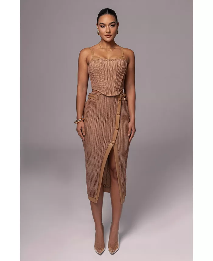 Женский фактурный топ-корсет Harley JLUXLABEL, коричневый/бежевый
Женский фактурный топ-корсет Harley JLUXLABEL, коричневый/бежевый