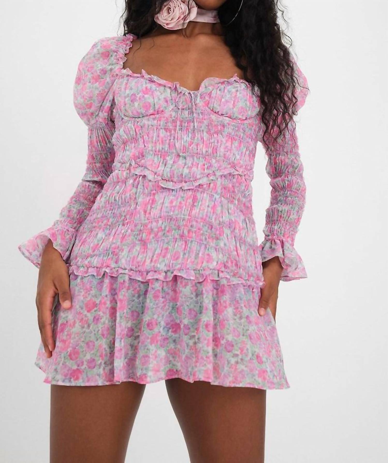 Oakley Мини-платье в розовый цветочек For Love & Lemons
Oakley Мини-платье в розовый цветочек For Love & Lemons