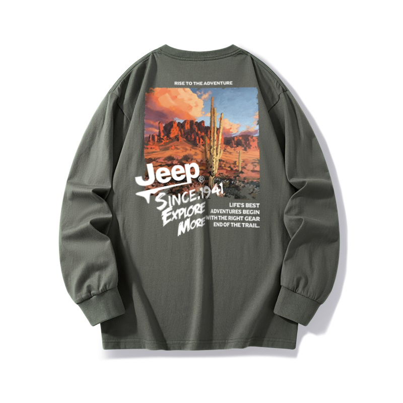 Футболка Unisex Crew Neck Moderate Straight Fit Jeep, темно-серый
Футболка Unisex Crew Neck Moderate Straight Fit Jeep, темно-серый