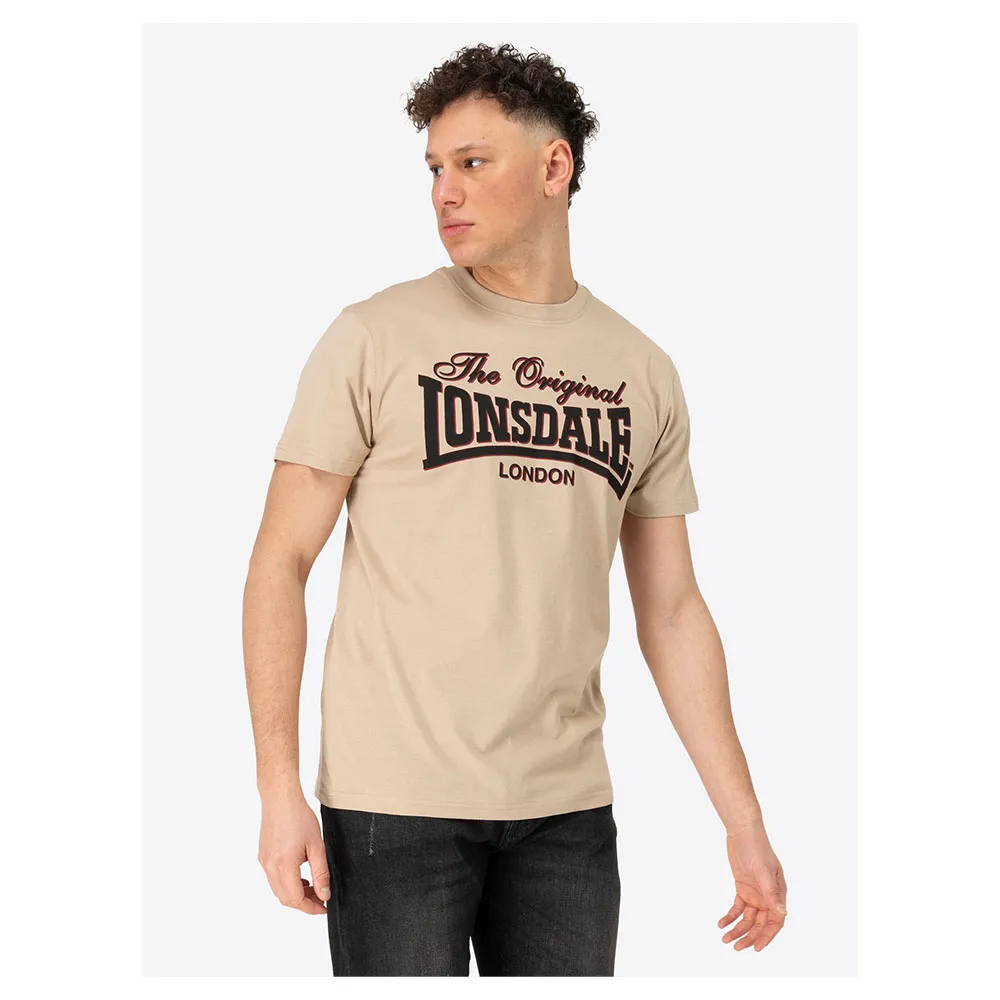 Футболка с коротким рукавом Lonsdale Cotha, бежевый
Футболка с коротким рукавом Lonsdale Cotha, бежевый