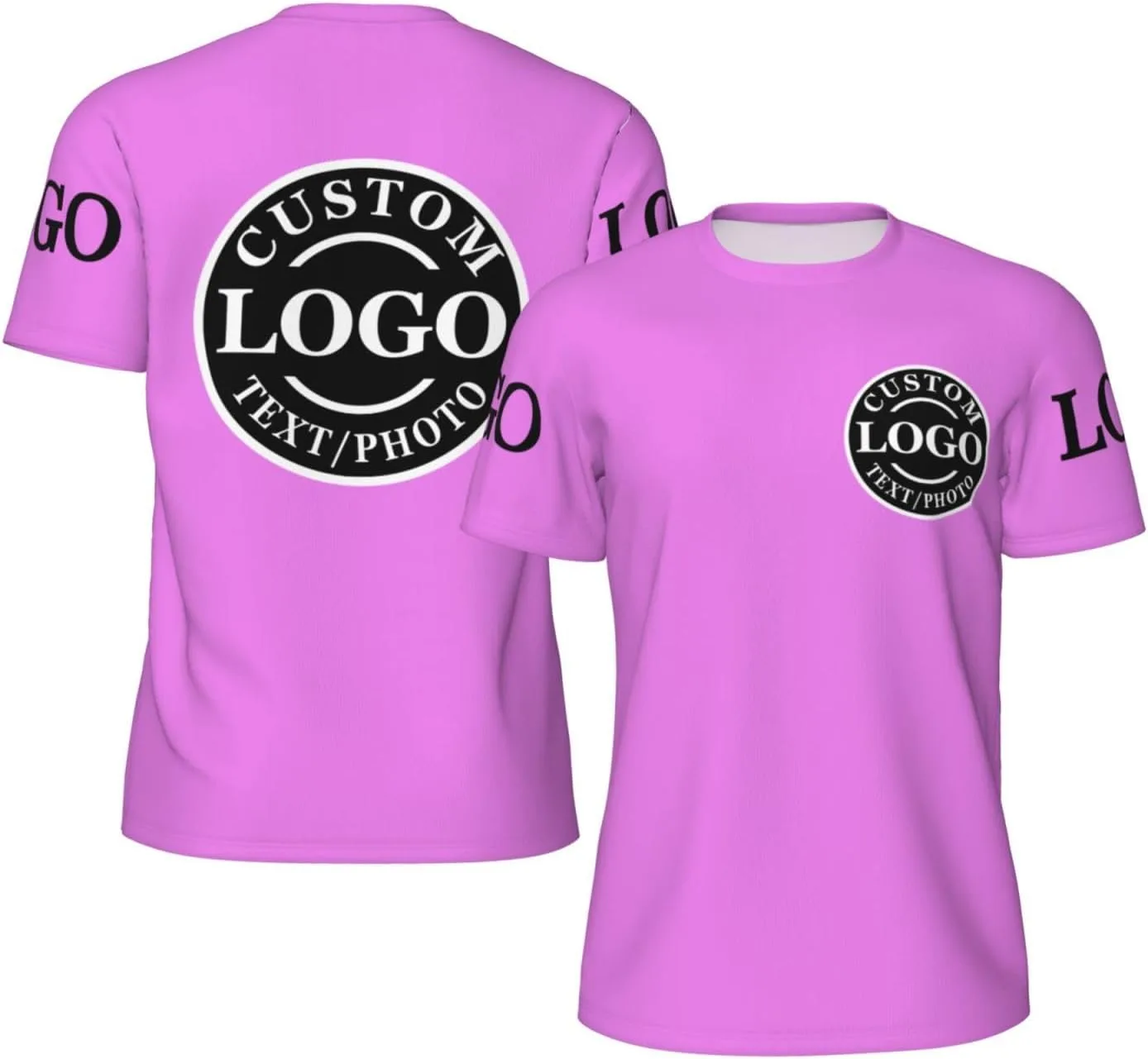 Футболка Custom с принтом на груди и спине
Футболка Custom с принтом на груди и спине