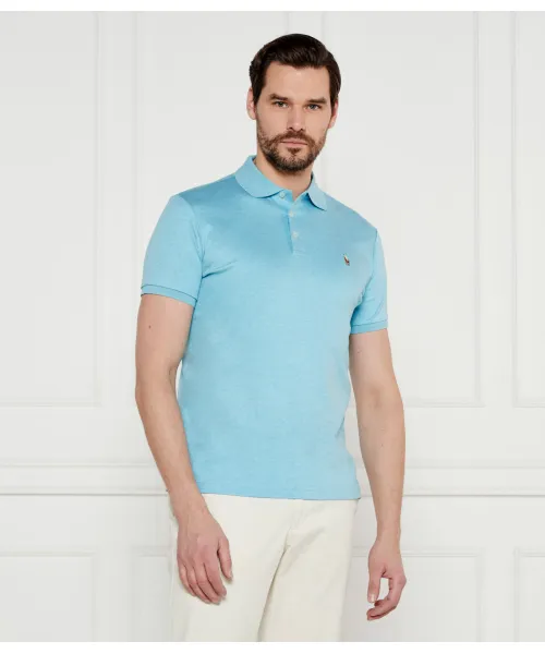 Футболка поло Slim fit Polo Ralph Lauren, голубой
Футболка поло Slim fit Polo Ralph Lauren, голубой
