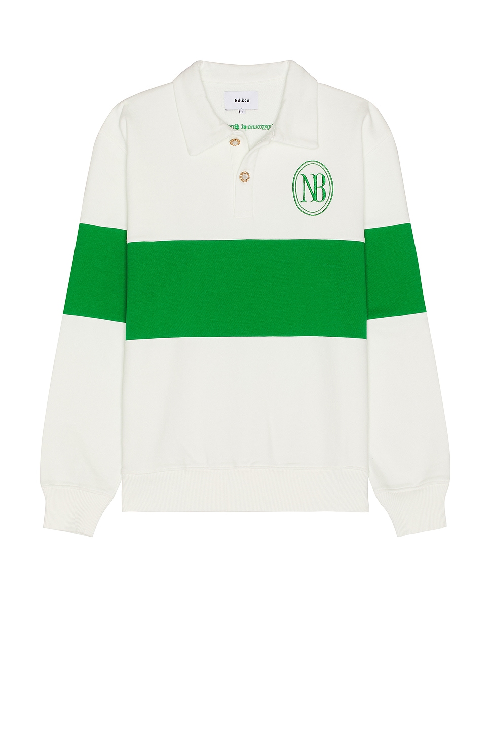 Толстовка-Поло old money Nikben, белый
Толстовка-Поло old money Nikben, белый