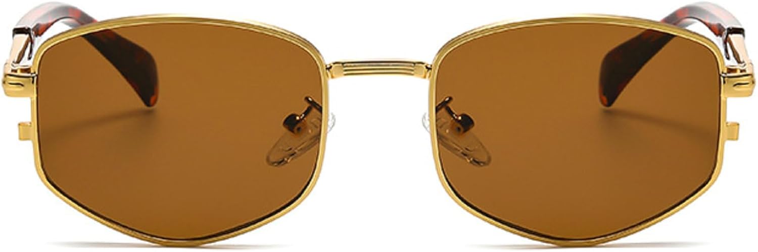 Роскошные солнцезащитные очки квадратной формы с многоугольными линзами для женщин, ретро-очки в маленькой оправе для мужчин, ромбовидные солнцезащитные очки из сплава, популярные черные очки N45 mincl, Brown
Роскошные солнцезащитные очки квадратной формы с многоугольными линзами для женщин, ретро-очки в маленькой оправе для мужчин, ромбовидные солнцезащитные очки из сплава, популярные черные очки N45 mincl, Brown