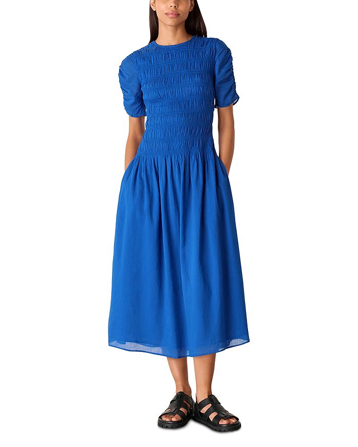 Платье Avery со сборками Whistles, синий
Платье Avery со сборками Whistles, синий