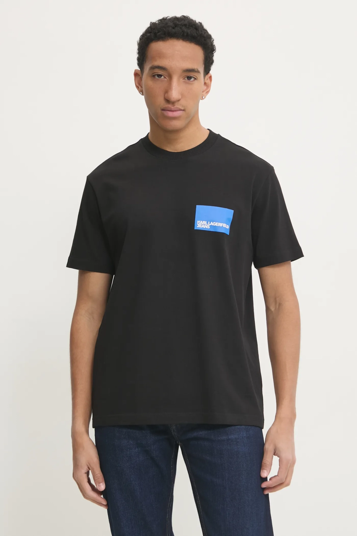 Хлопковая футболка Karl Lagerfeld Jeans, черный
Хлопковая футболка Karl Lagerfeld Jeans, черный