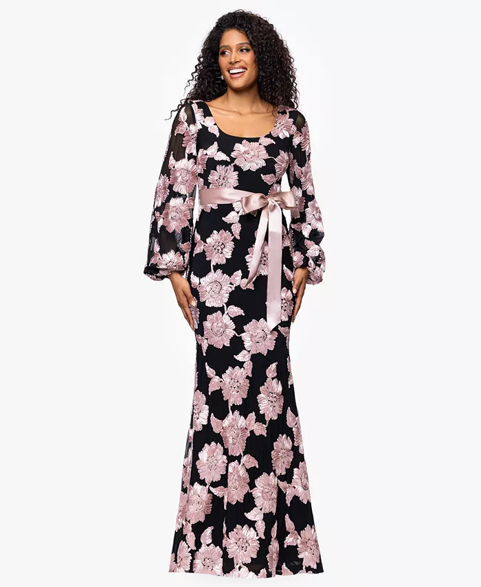 Женское сутажное платье-футляр с длинными рукавами Betsy & Adam, мультиколор
Женское сутажное платье-футляр с длинными рукавами Betsy & Adam, мультиколор