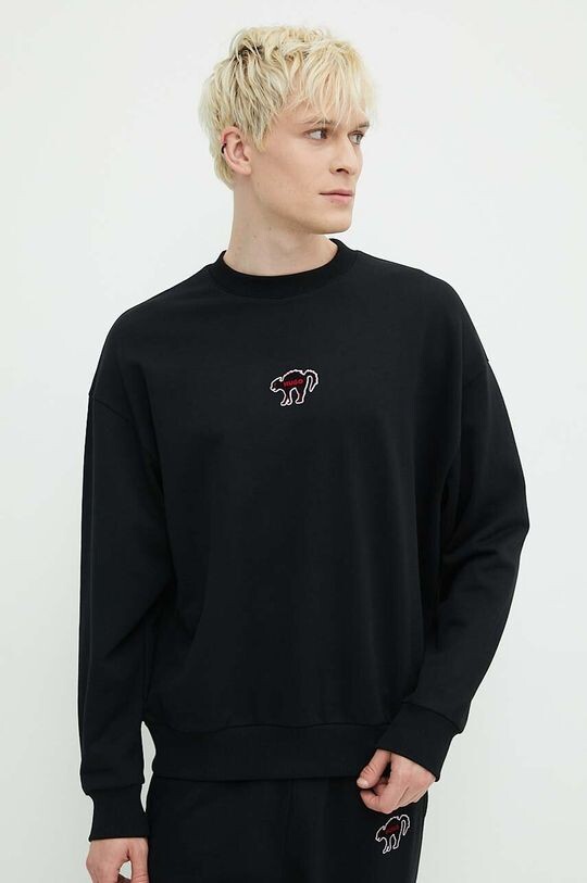 Хлопковая толстовка Hugo, черный
Хлопковая толстовка Hugo, черный