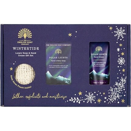 Роскошное мыло и крем для рук Wintertide Polar Lights, подарочный набор для ухода за руками The English Soap Company
Роскошное мыло и крем для рук Wintertide Polar Lights, подарочный набор для ухода за руками The English Soap Company