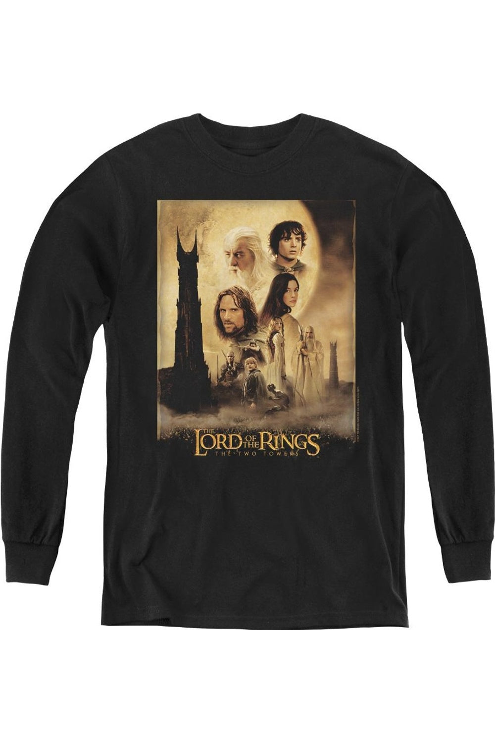 Футболка с длинным рукавом для подростков "Властелин Колец" TT Poster Gildan, черный
Футболка с длинным рукавом для подростков "Властелин Колец" TT Poster Gildan, черный