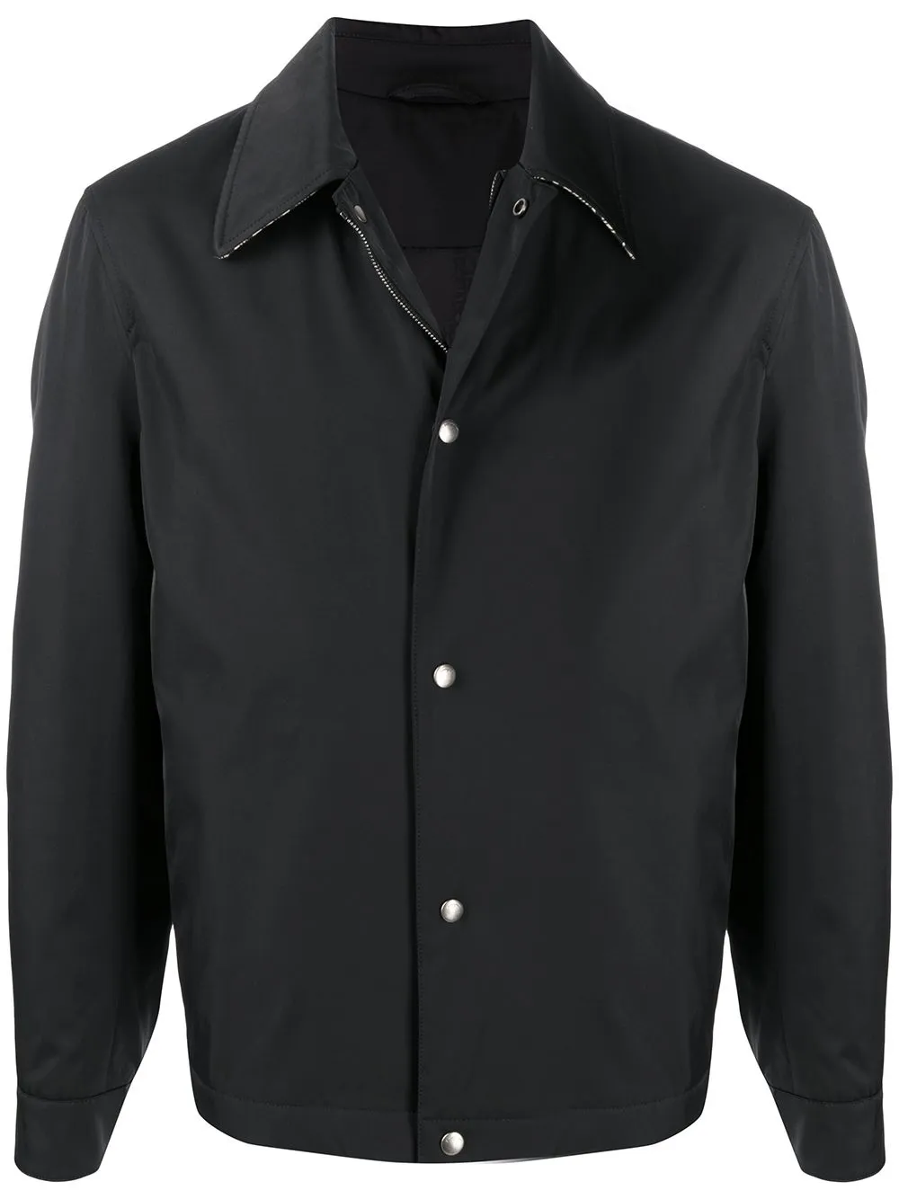 Куртка с контрастным воротником Ferragamo, черный
Куртка с контрастным воротником Ferragamo, черный