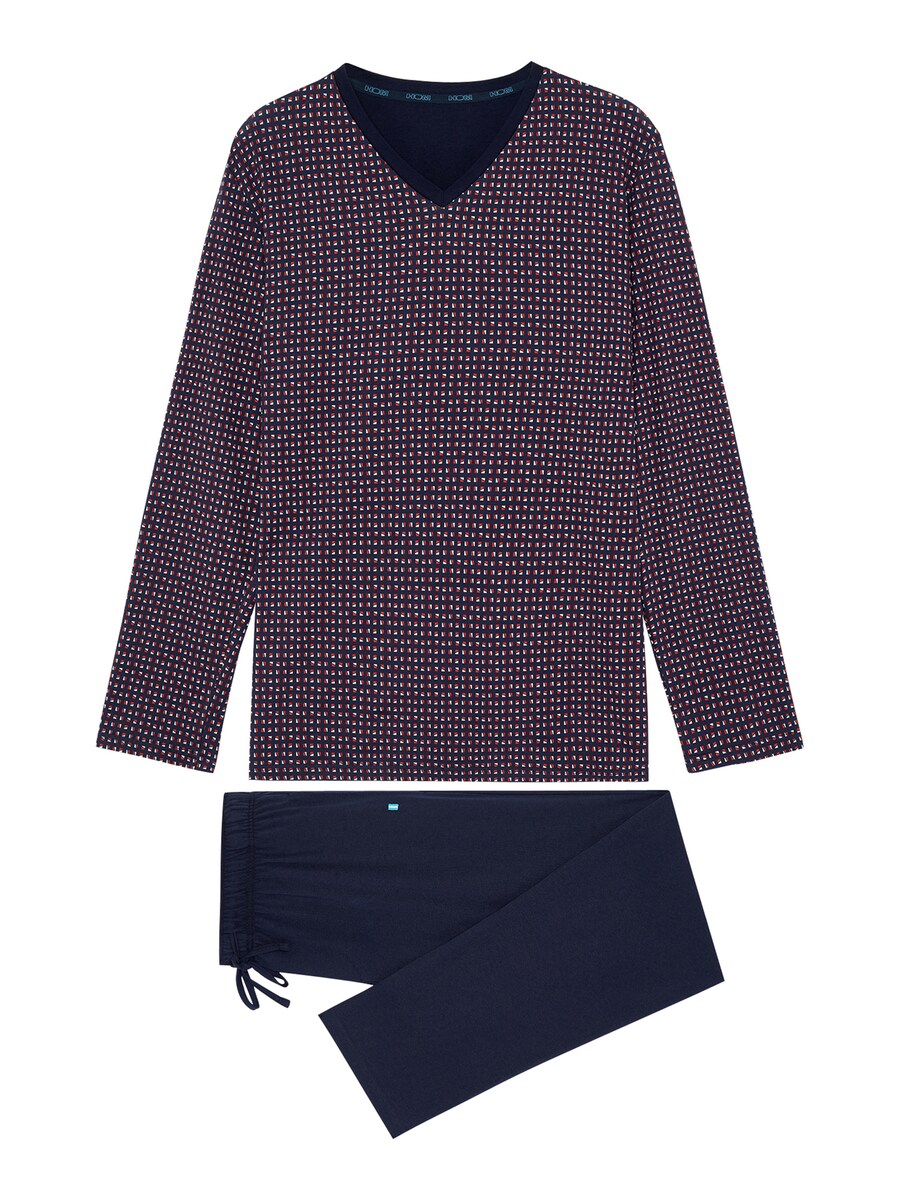 Длинная пижама HOM Figari, темно-синий
Длинная пижама HOM Figari, темно-синий