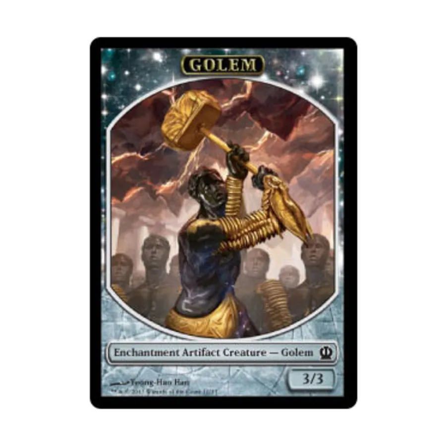CCG Голем – жетон (T), MTG - Theros
CCG Голем – жетон (T), MTG - Theros