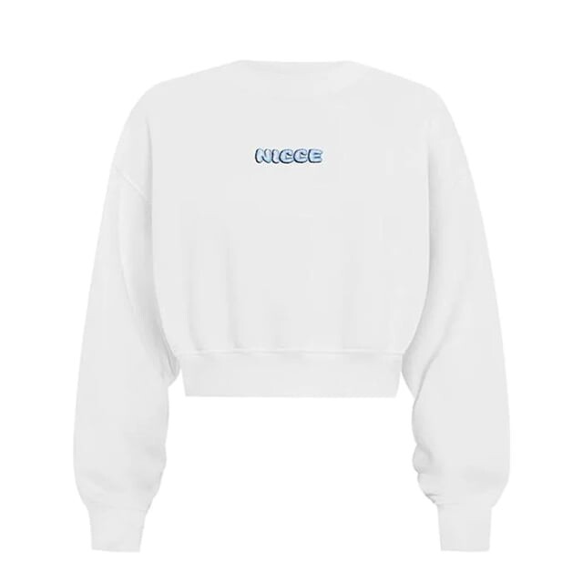 Anta женский белый укороченный свитер Nicce, белый
Anta женский белый укороченный свитер Nicce, белый