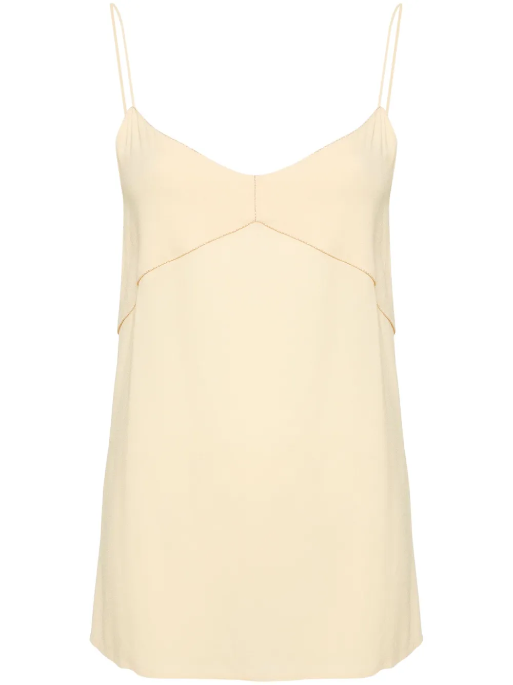 Креповый топ с бисером Fabiana Filippi, желтый
Креповый топ с бисером Fabiana Filippi, желтый