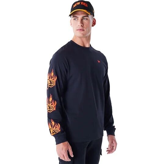Футболка лонгслив NE Flag Flame New Era, черный
Футболка лонгслив NE Flag Flame New Era, черный