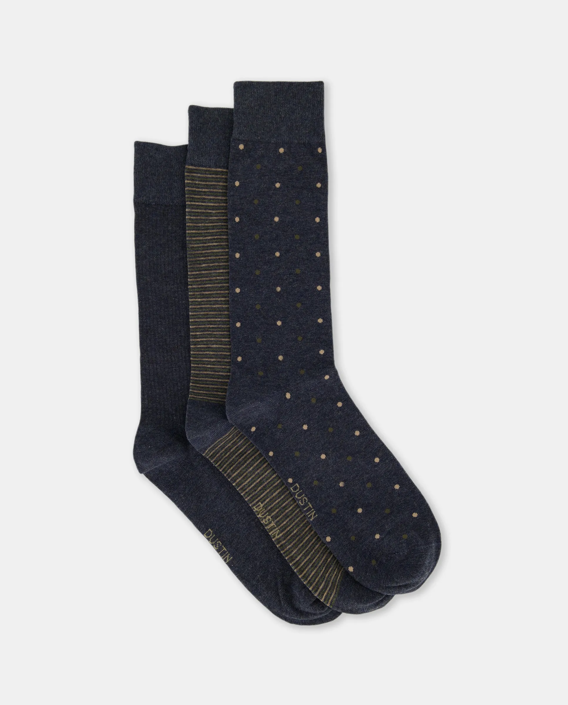 Набор из 3 спортивных носков с принтом для мужчин Dustin, темно-синий
Набор из 3 спортивных носков с принтом для мужчин Dustin, темно-синий