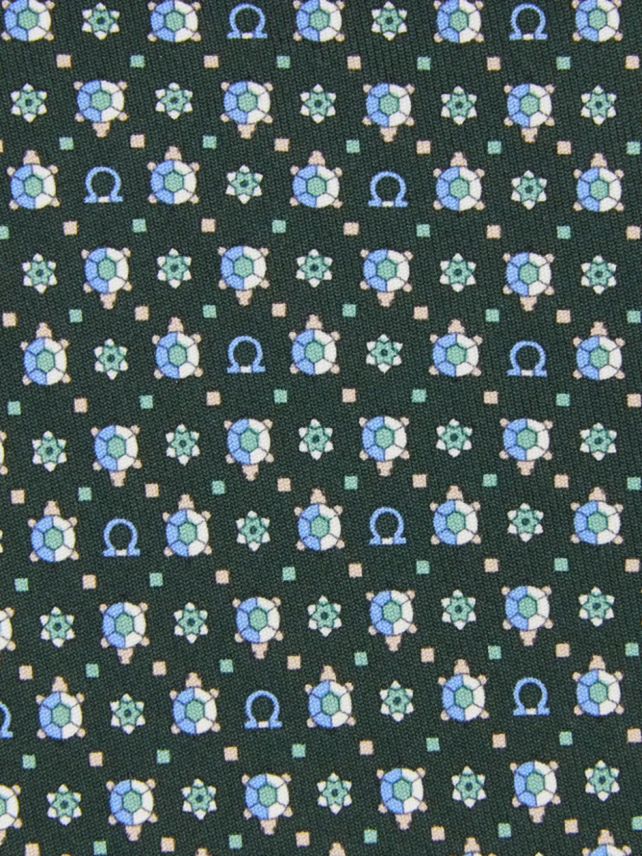 Галстук с принтом черепахи Ferragamo, зеленый
Галстук с принтом черепахи Ferragamo, зеленый