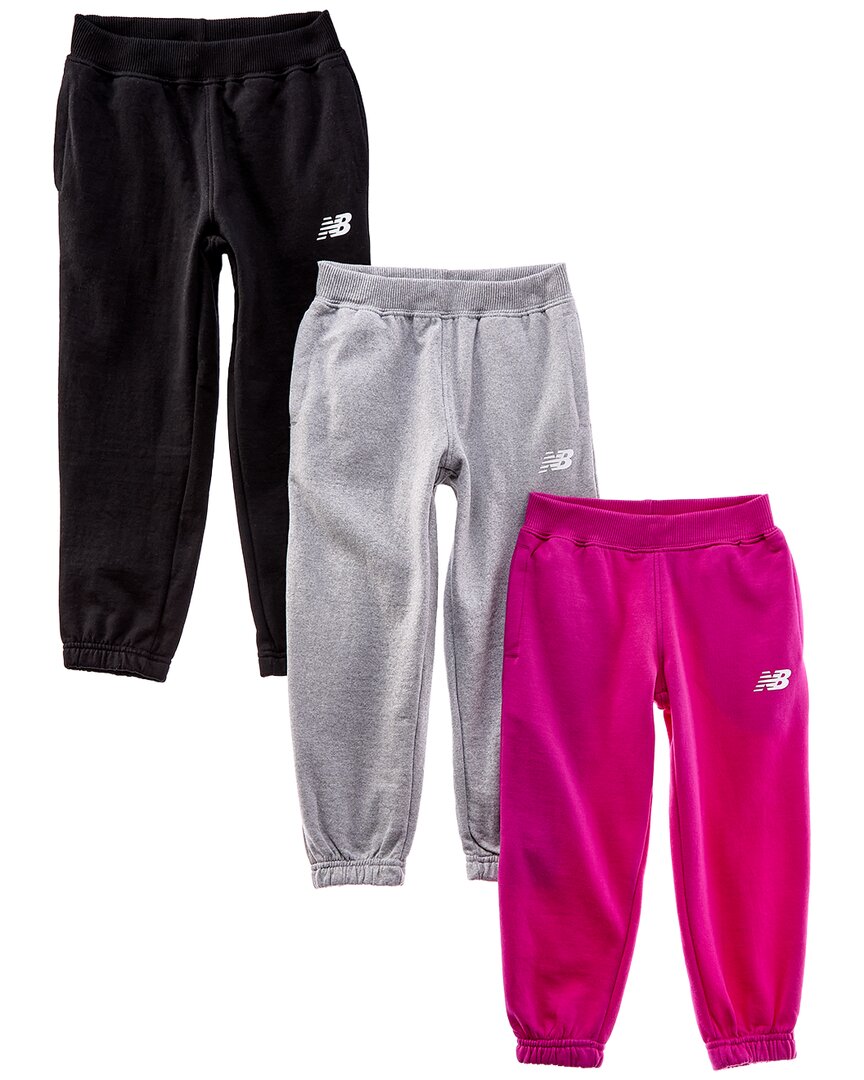 Комплект из 3 флисовых спортивных брюк New Balance, розовый
Комплект из 3 флисовых спортивных брюк New Balance, розовый