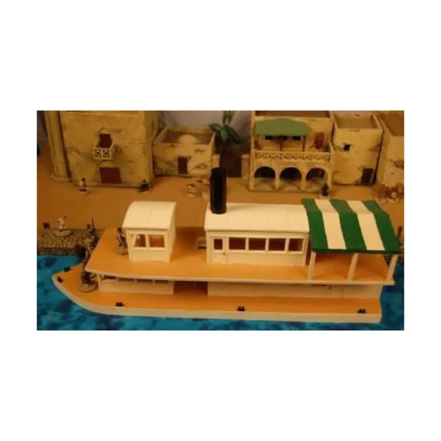 Колониальный речной корабль, High Adventure Series (25mm) 
Колониальный речной корабль, High Adventure Series (25mm)