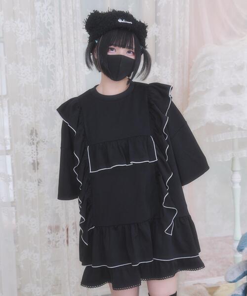 Футболка трикотажная цельнокроеная Whinny/A, черный
Футболка трикотажная цельнокроеная Whinny/A, черный