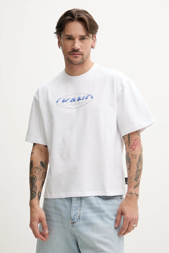 Хлопковая футболка Karl Kani, белый
Хлопковая футболка Karl Kani, белый