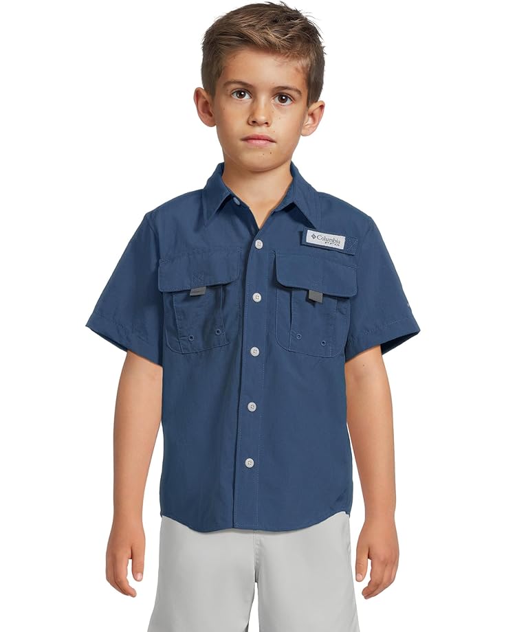 Рубашка Columbia Kids Bahama II Short Sleeve Shirt, цвет Carbon 
Рубашка Columbia Kids Bahama II Short Sleeve Shirt, цвет Carbon